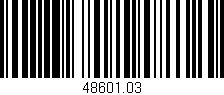 Código de barras (EAN, GTIN, SKU, ISBN): '48601.03'