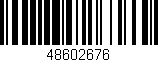 Código de barras (EAN, GTIN, SKU, ISBN): '48602676'