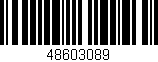 Código de barras (EAN, GTIN, SKU, ISBN): '48603089'