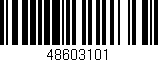 Código de barras (EAN, GTIN, SKU, ISBN): '48603101'