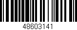 Código de barras (EAN, GTIN, SKU, ISBN): '48603141'