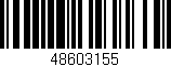 Código de barras (EAN, GTIN, SKU, ISBN): '48603155'