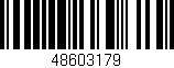 Código de barras (EAN, GTIN, SKU, ISBN): '48603179'