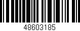 Código de barras (EAN, GTIN, SKU, ISBN): '48603185'