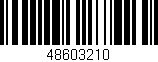 Código de barras (EAN, GTIN, SKU, ISBN): '48603210'