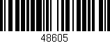 Código de barras (EAN, GTIN, SKU, ISBN): '48605'