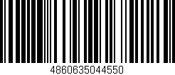 Código de barras (EAN, GTIN, SKU, ISBN): '4860635044550'