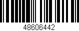 Código de barras (EAN, GTIN, SKU, ISBN): '48606442'