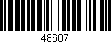 Código de barras (EAN, GTIN, SKU, ISBN): '48607'
