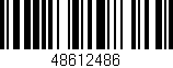 Código de barras (EAN, GTIN, SKU, ISBN): '48612486'