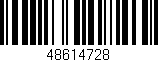 Código de barras (EAN, GTIN, SKU, ISBN): '48614728'