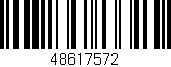 Código de barras (EAN, GTIN, SKU, ISBN): '48617572'
