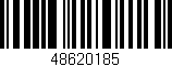 Código de barras (EAN, GTIN, SKU, ISBN): '48620185'