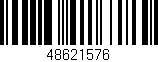 Código de barras (EAN, GTIN, SKU, ISBN): '48621576'