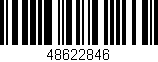 Código de barras (EAN, GTIN, SKU, ISBN): '48622846'