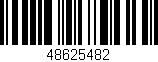 Código de barras (EAN, GTIN, SKU, ISBN): '48625482'