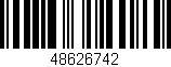 Código de barras (EAN, GTIN, SKU, ISBN): '48626742'