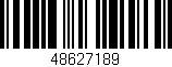 Código de barras (EAN, GTIN, SKU, ISBN): '48627189'