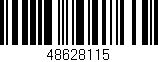 Código de barras (EAN, GTIN, SKU, ISBN): '48628115'