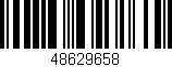 Código de barras (EAN, GTIN, SKU, ISBN): '48629658'