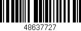 Código de barras (EAN, GTIN, SKU, ISBN): '48637727'