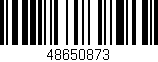 Código de barras (EAN, GTIN, SKU, ISBN): '48650873'