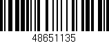 Código de barras (EAN, GTIN, SKU, ISBN): '48651135'