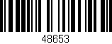 Código de barras (EAN, GTIN, SKU, ISBN): '48653'