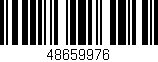 Código de barras (EAN, GTIN, SKU, ISBN): '48659976'