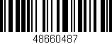 Código de barras (EAN, GTIN, SKU, ISBN): '48660487'