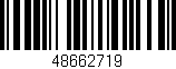 Código de barras (EAN, GTIN, SKU, ISBN): '48662719'