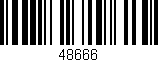 Código de barras (EAN, GTIN, SKU, ISBN): '48666'