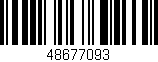 Código de barras (EAN, GTIN, SKU, ISBN): '48677093'