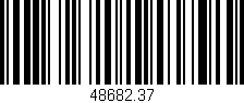 Código de barras (EAN, GTIN, SKU, ISBN): '48682.37'
