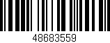 Código de barras (EAN, GTIN, SKU, ISBN): '48683559'