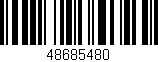 Código de barras (EAN, GTIN, SKU, ISBN): '48685480'