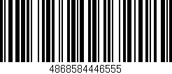 Código de barras (EAN, GTIN, SKU, ISBN): '4868584446555'