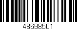 Código de barras (EAN, GTIN, SKU, ISBN): '48698501'