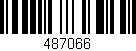 Código de barras (EAN, GTIN, SKU, ISBN): '487066'
