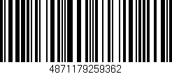 Código de barras (EAN, GTIN, SKU, ISBN): '4871179259362'