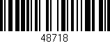 Código de barras (EAN, GTIN, SKU, ISBN): '48718'