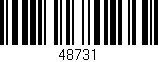 Código de barras (EAN, GTIN, SKU, ISBN): '48731'