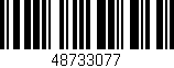 Código de barras (EAN, GTIN, SKU, ISBN): '48733077'