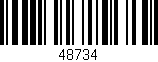 Código de barras (EAN, GTIN, SKU, ISBN): '48734'
