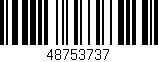 Código de barras (EAN, GTIN, SKU, ISBN): '48753737'