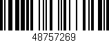 Código de barras (EAN, GTIN, SKU, ISBN): '48757269'