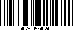 Código de barras (EAN, GTIN, SKU, ISBN): '4875935648247'