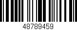Código de barras (EAN, GTIN, SKU, ISBN): '48789459'