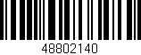 Código de barras (EAN, GTIN, SKU, ISBN): '48802140'