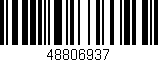 Código de barras (EAN, GTIN, SKU, ISBN): '48806937'